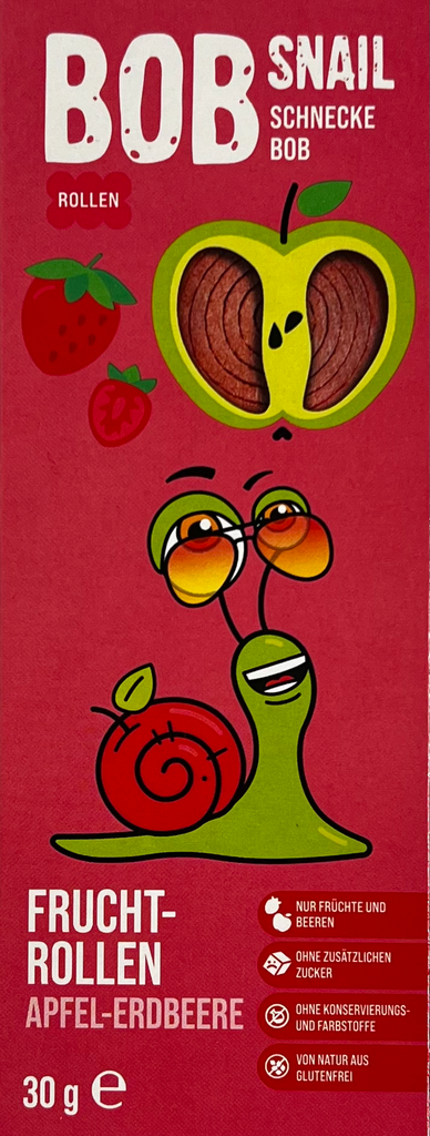 Bob Snail - Rolle, Apfel-Erdbeere, 30g